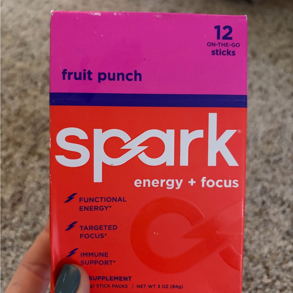 Spark Energy Fruit Punch Sticks